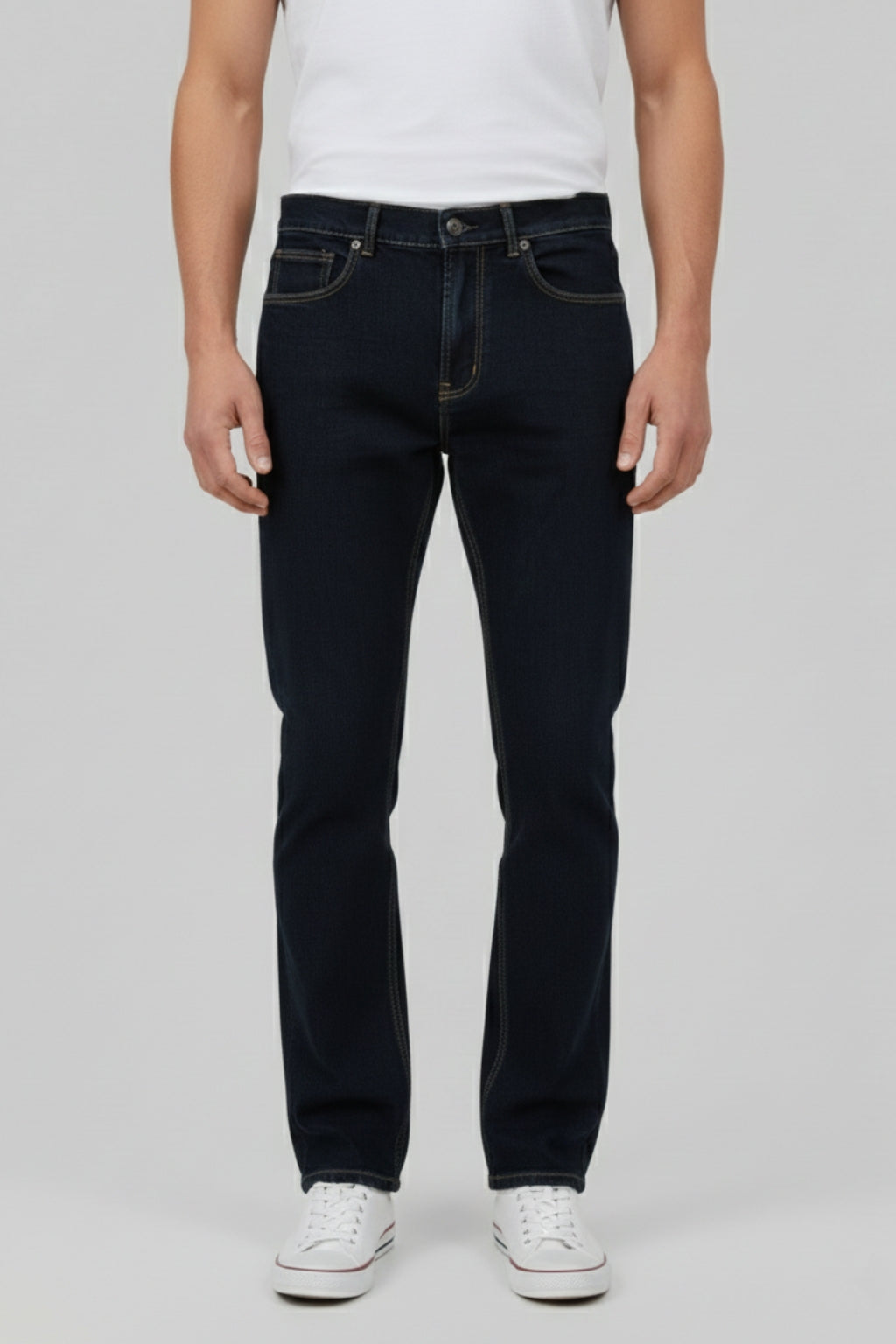 Classic Dark Indigo Denim Jeans