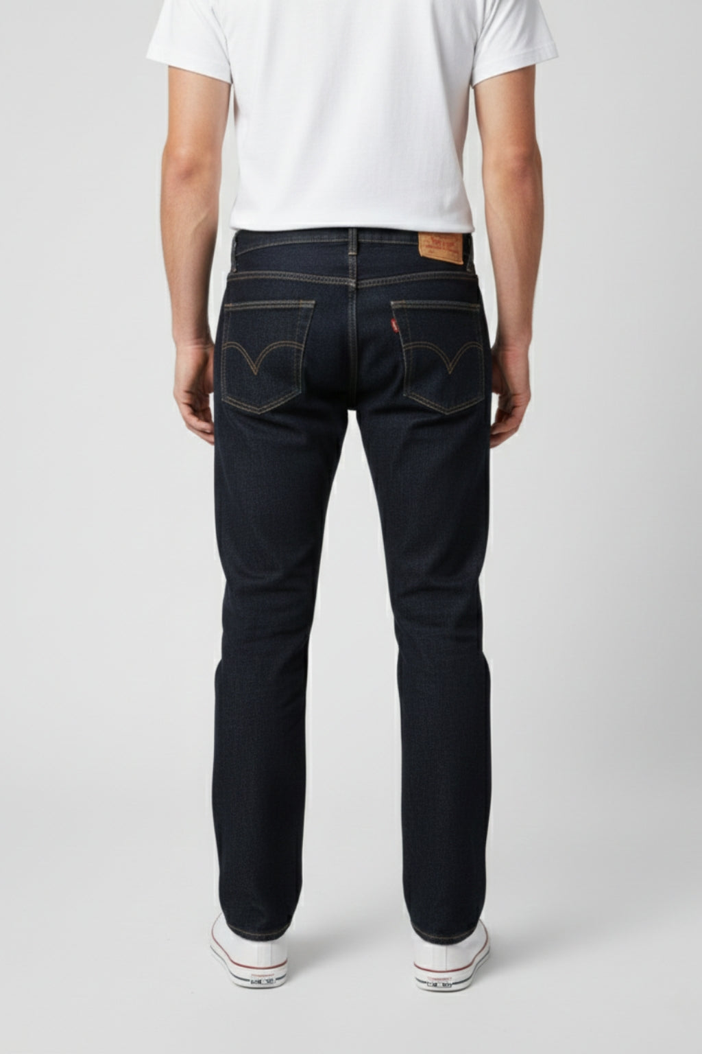 Classic Dark Indigo Denim Jeans