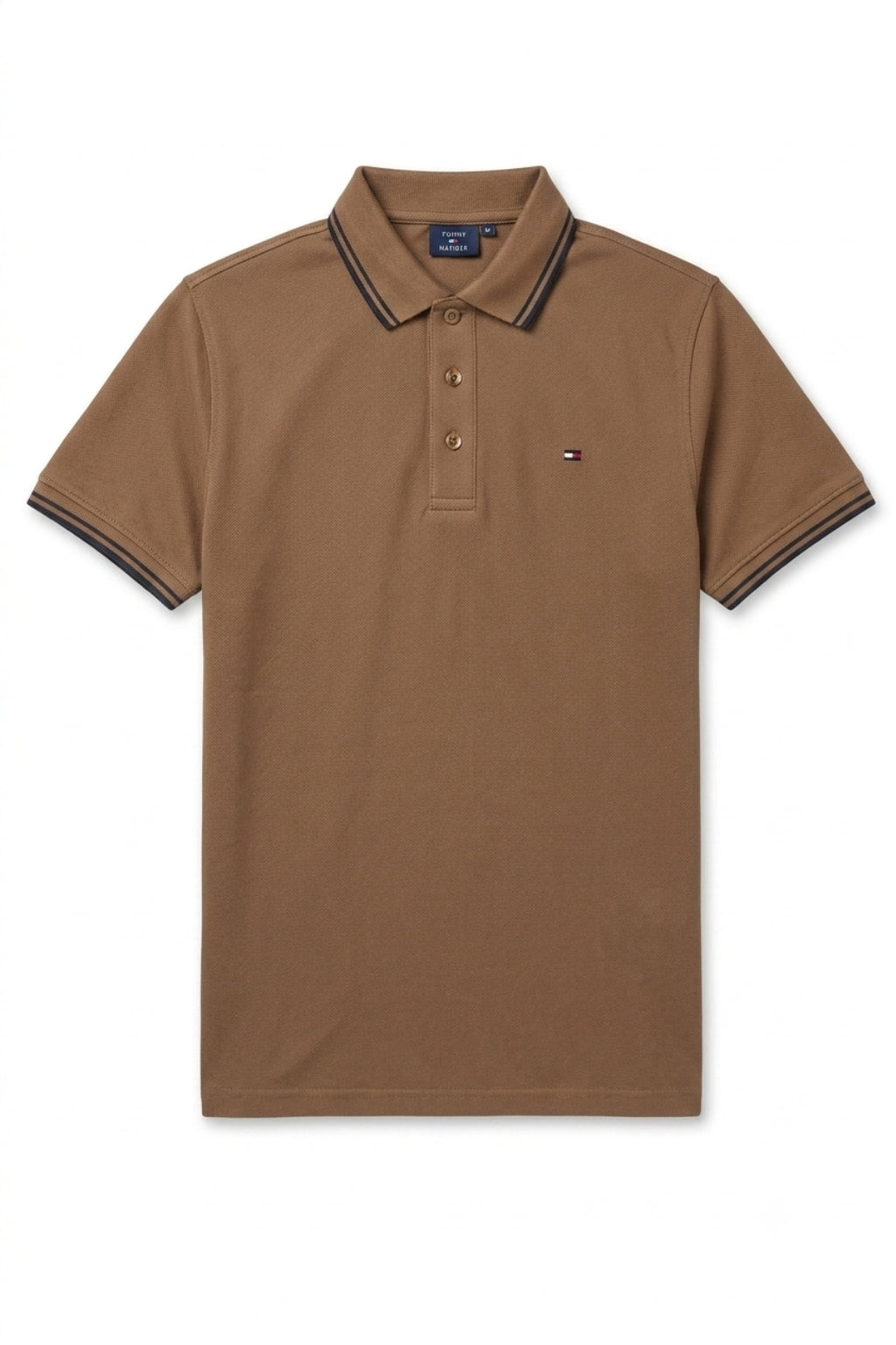Classic Piqué Polo – Mocha