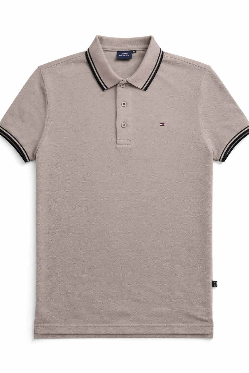 Classic Piqué Polo – Taupe