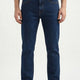 Classic Dark Blue Denim Jeans