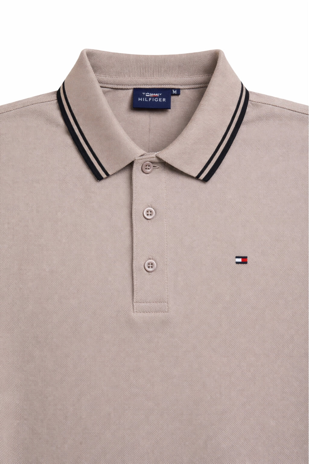 Classic Piqué Polo – Taupe