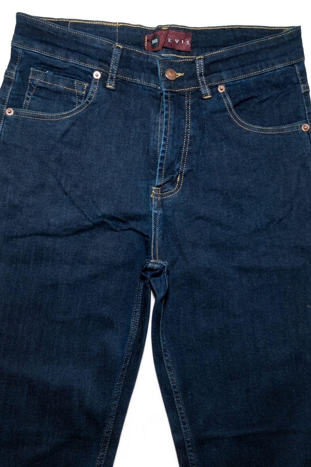 Classic Dark Indigo Denim Jeans