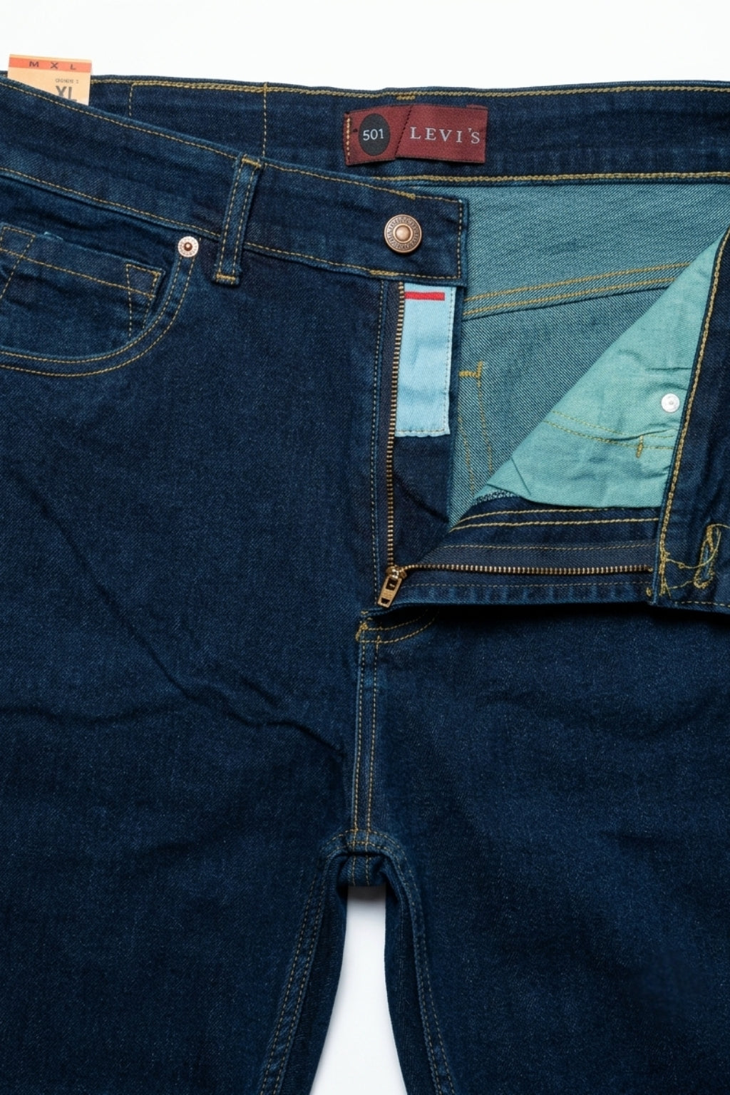 Classic Dark Indigo Denim Jeans
