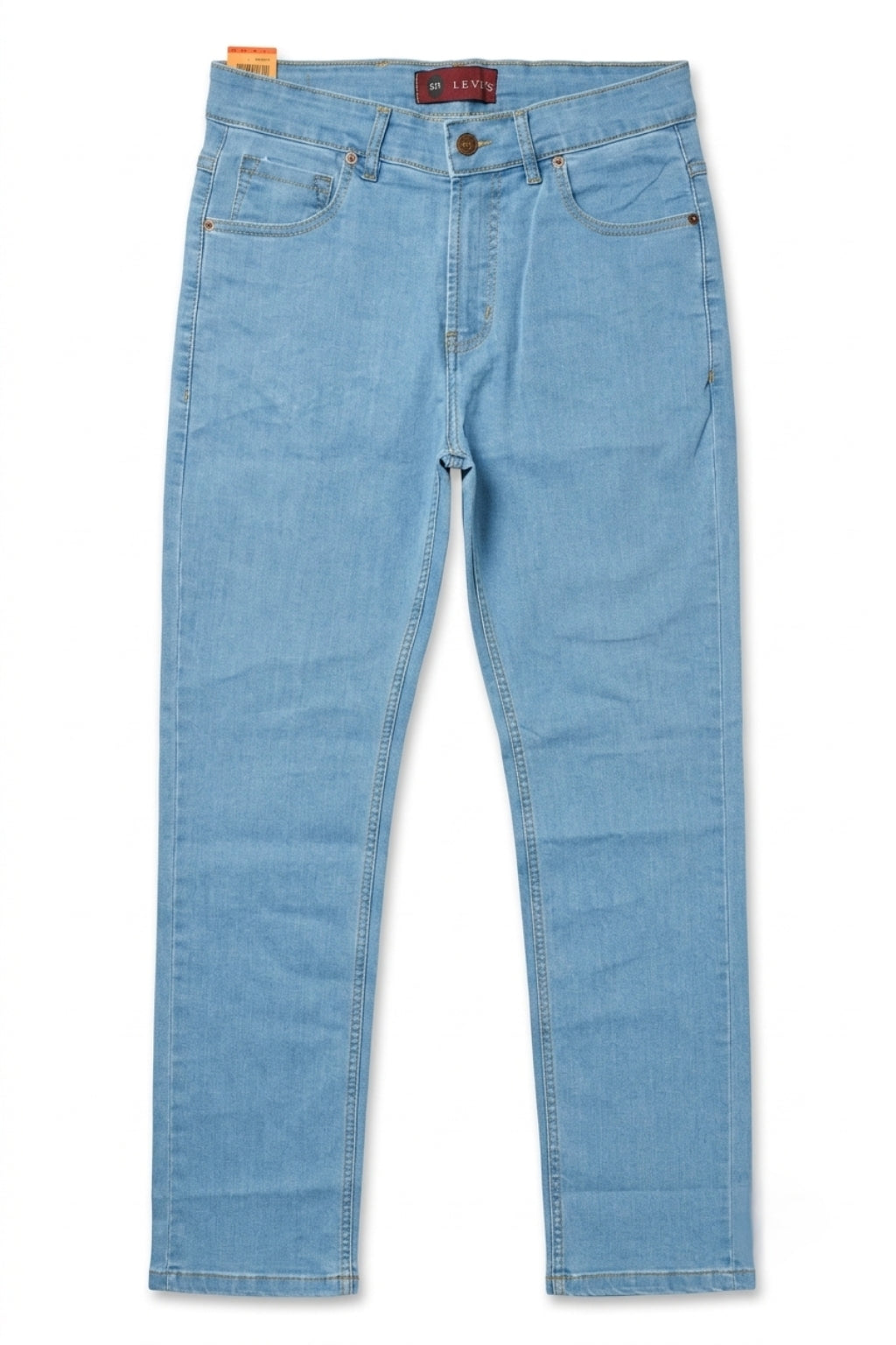 Classic Light Blue Denim Jeans
