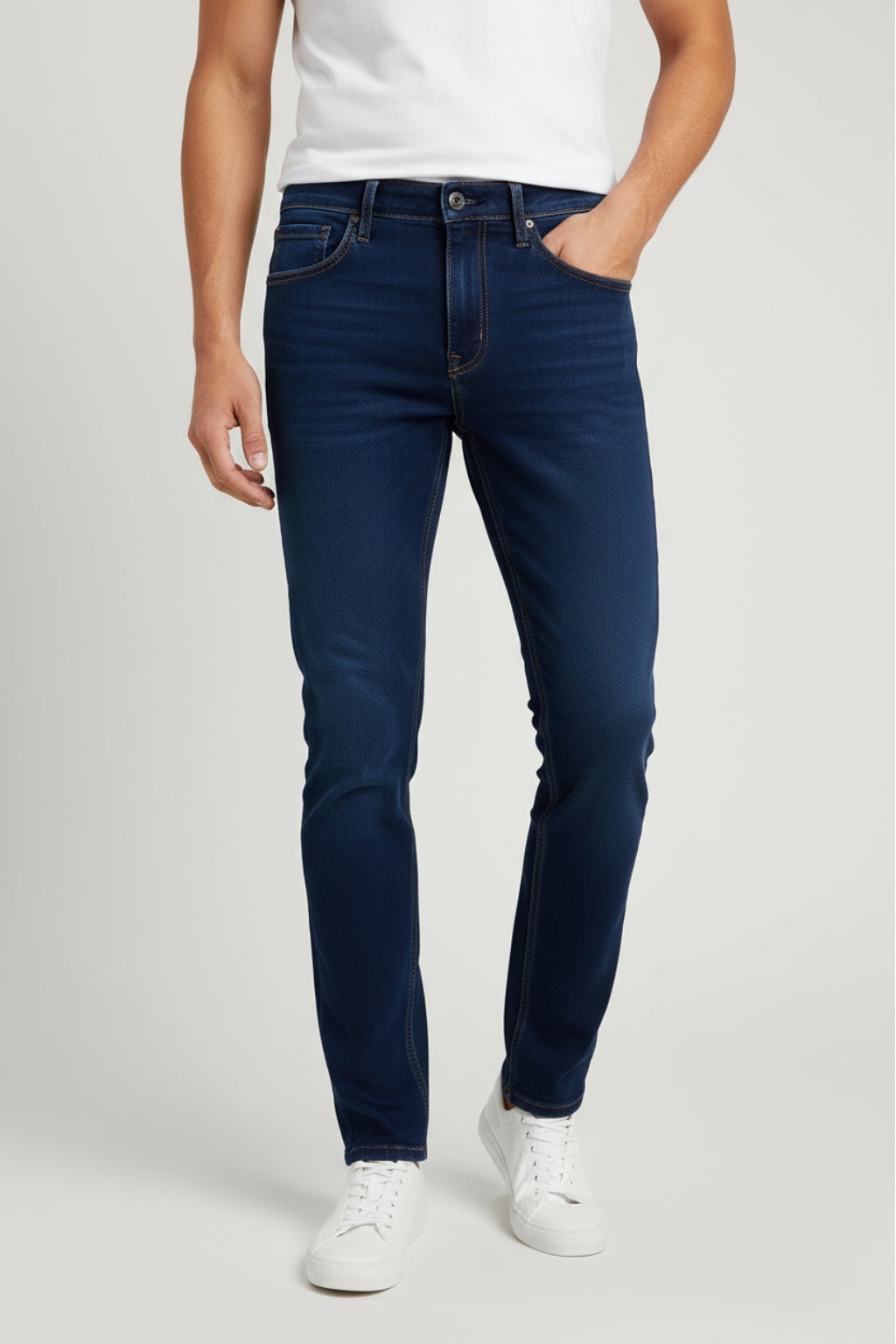 Classic Indigo Denim Jeans