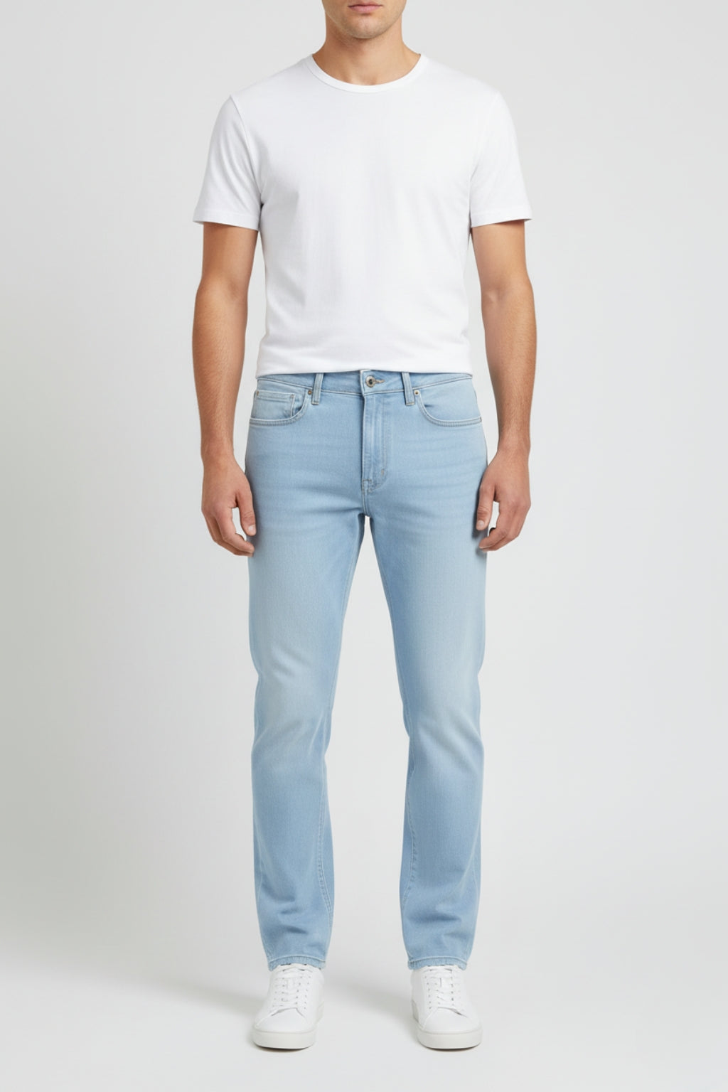 Classic Light Blue Denim Jeans