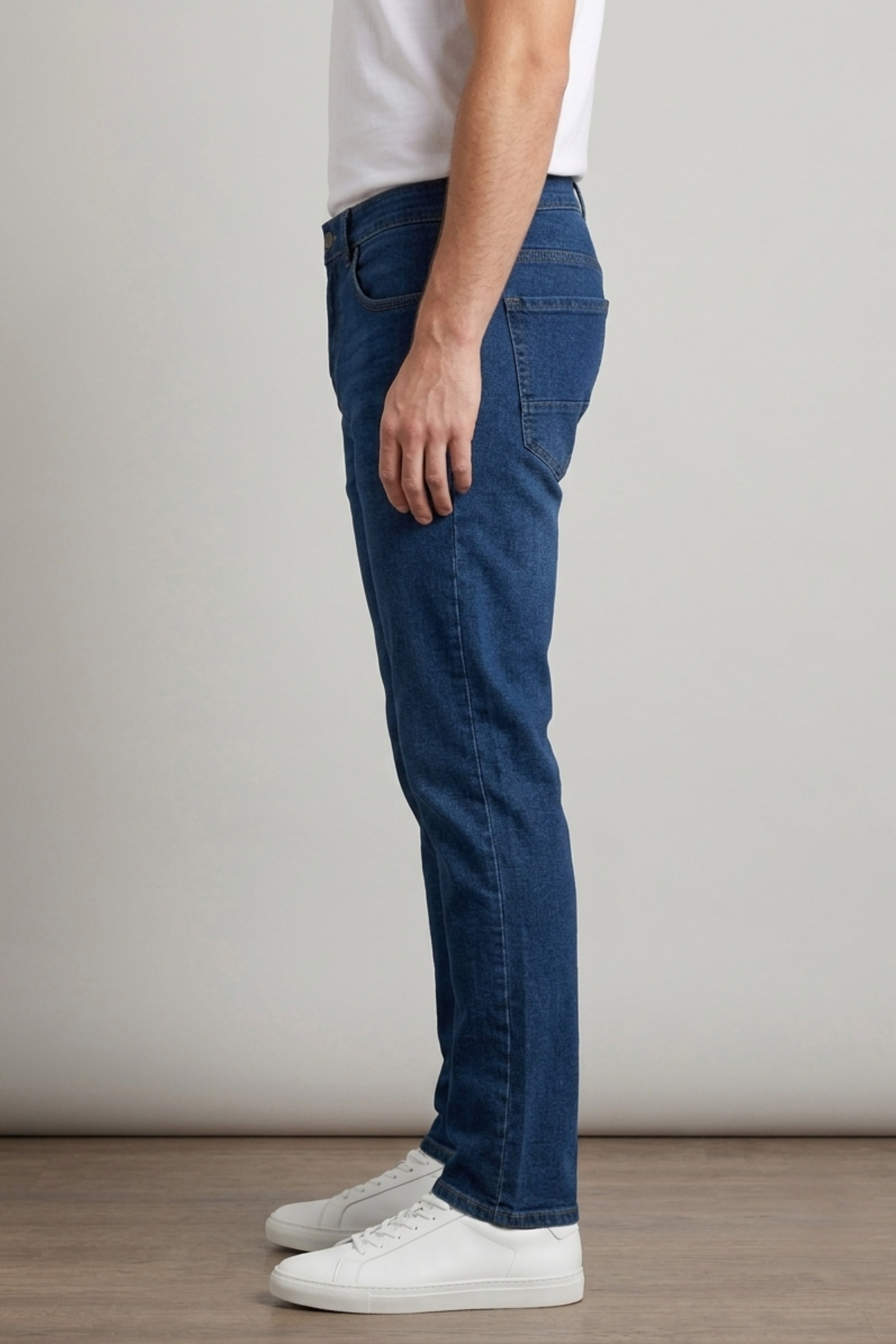 Classic Prime Dark Blue Denim Jeans