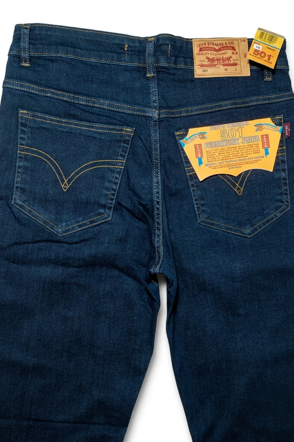 Classic Dark Indigo Denim Jeans