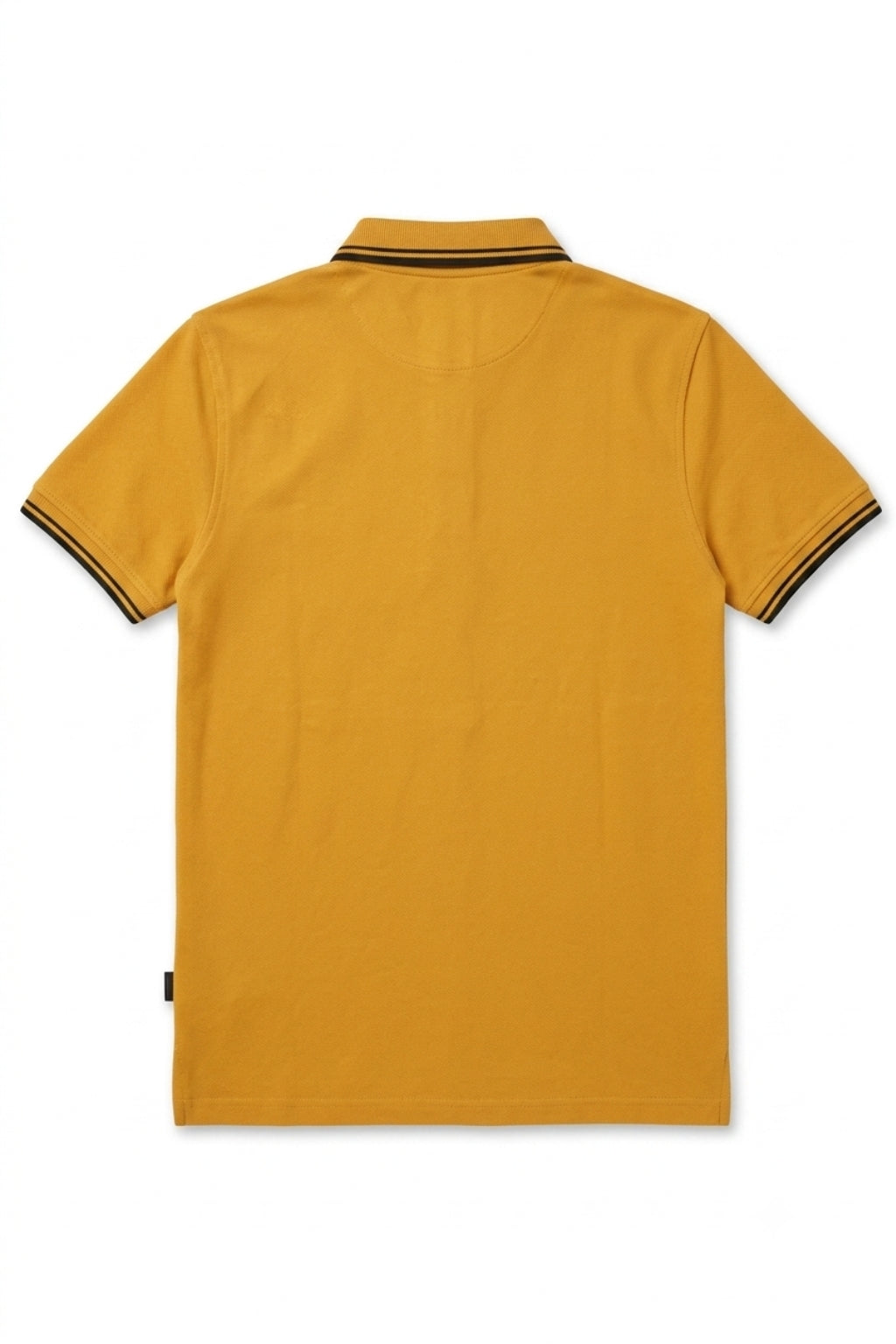 Classic Piqué Polo – Mustard