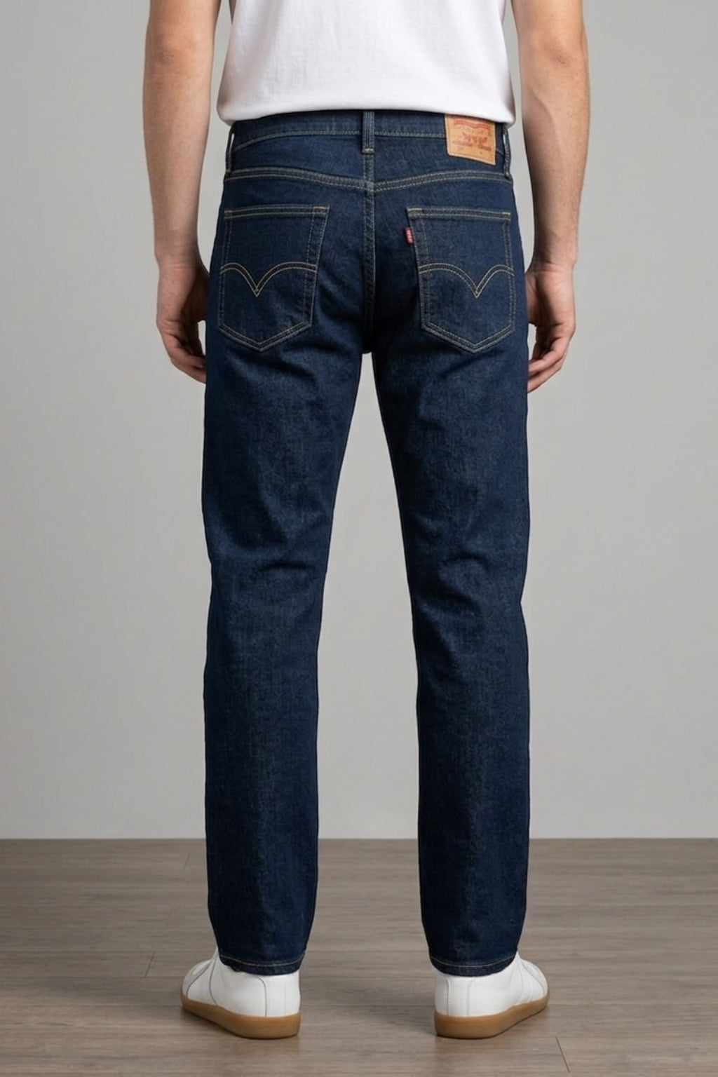 Classic Dark Indigo Denim Jeans