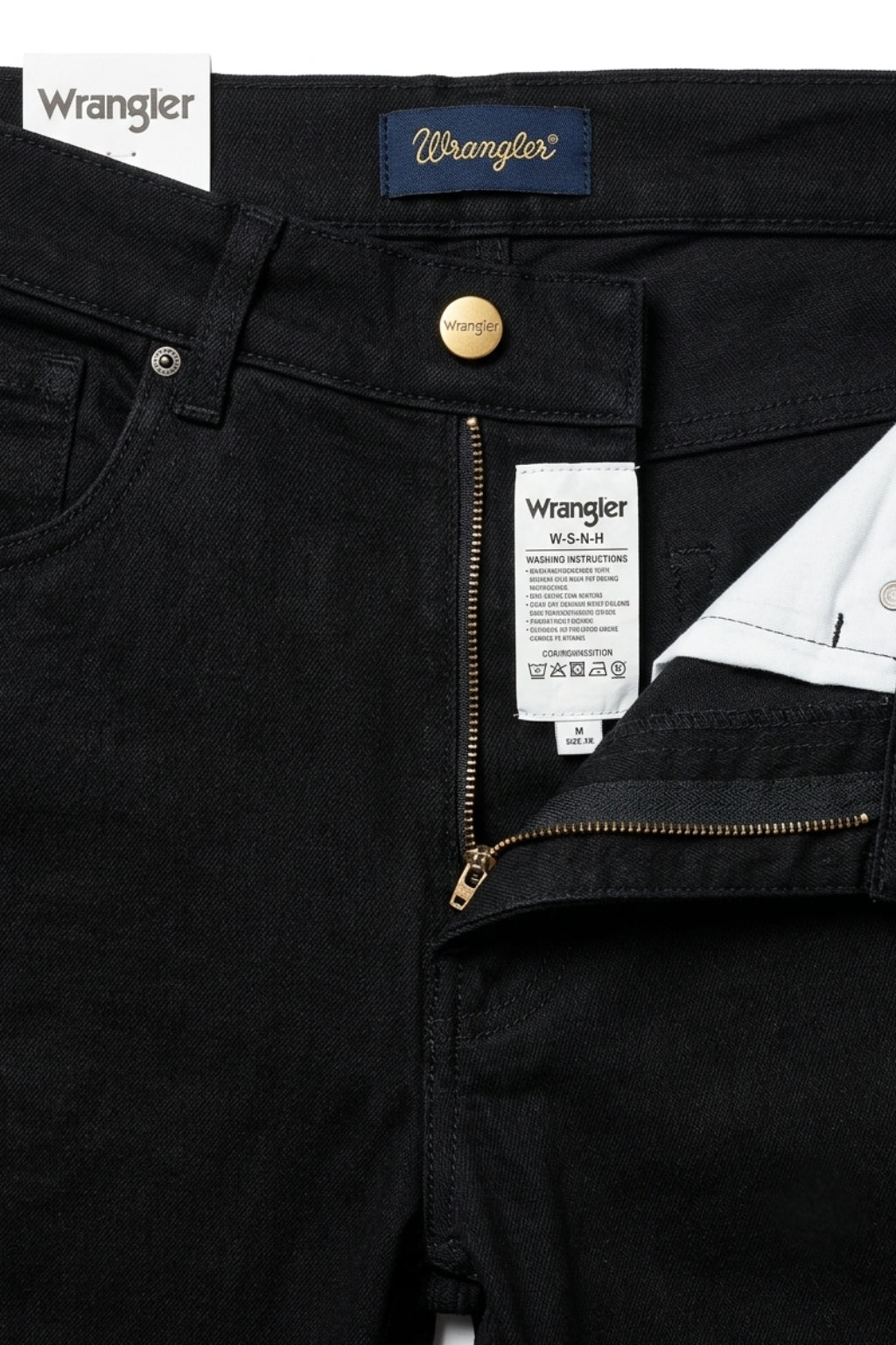 Classic Black Denim Jeans