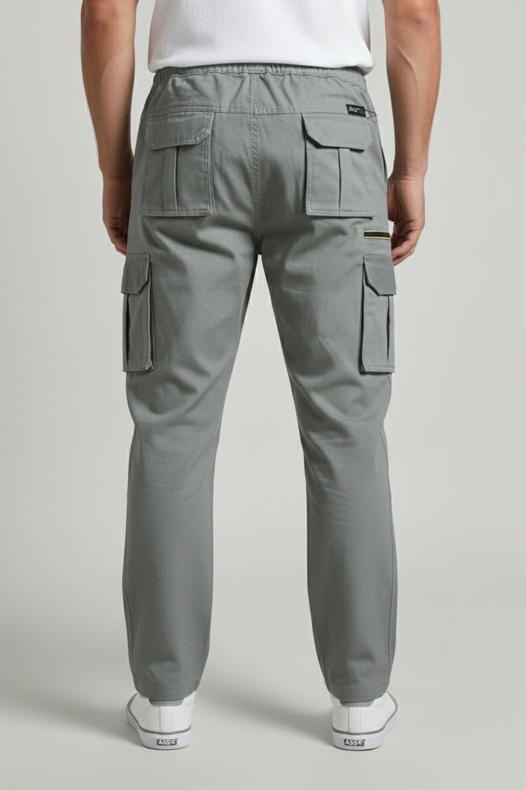 Utility Stretch Twill Cargo Pant – Olive Grey