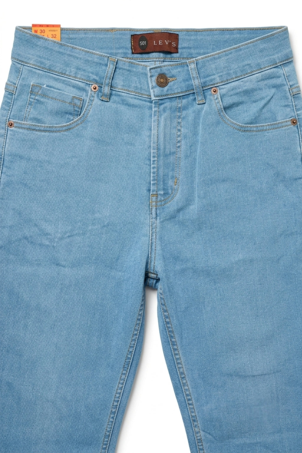 Classic Light Blue Denim Jeans