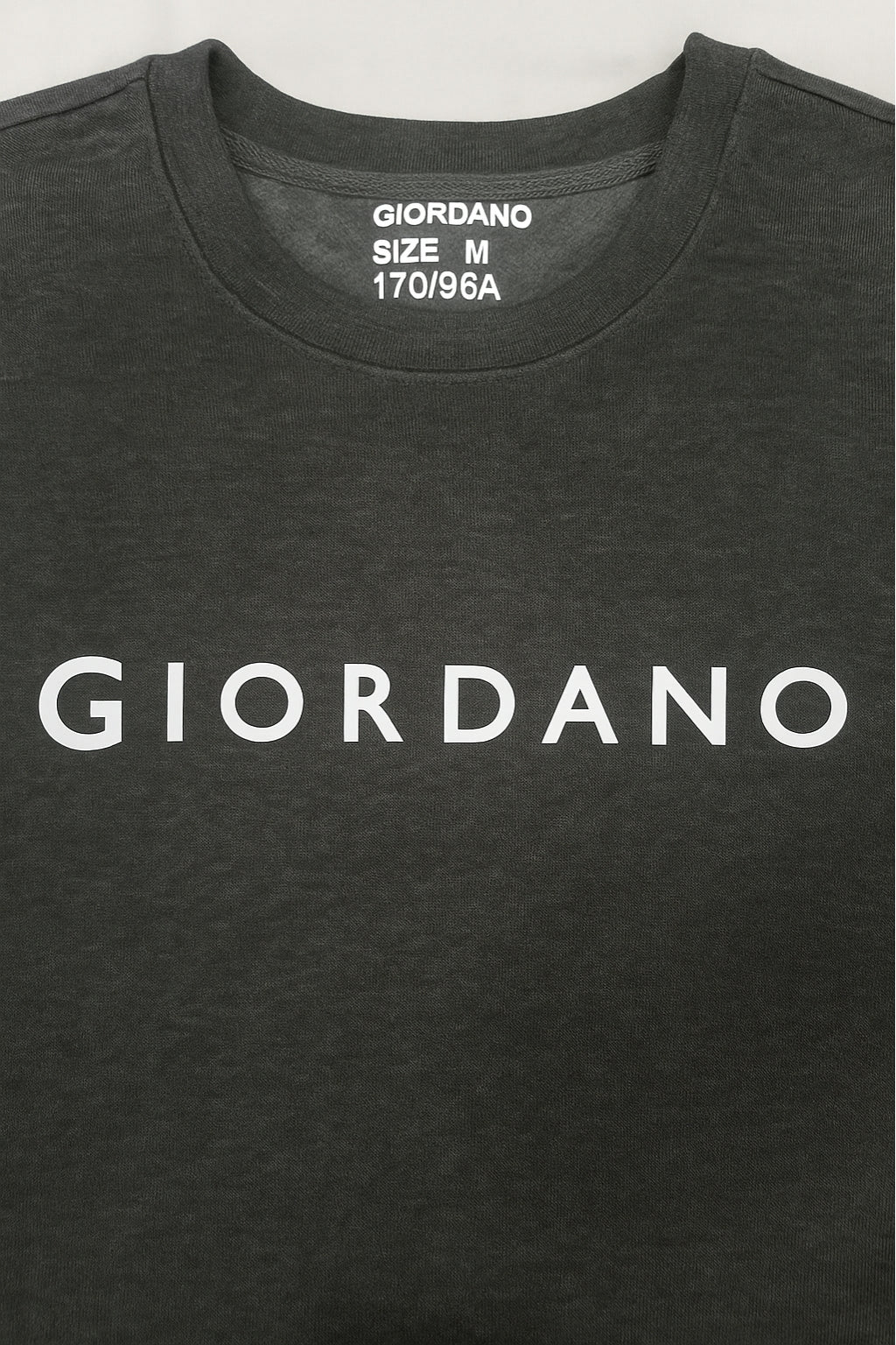 Casual Sweatshirt – Charcoal Gray