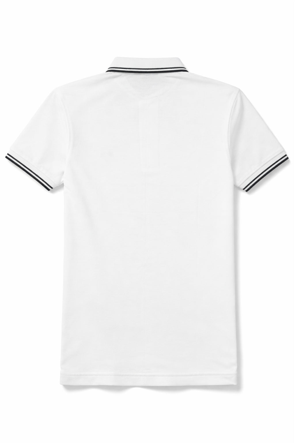 Classic Piqué Polo – White