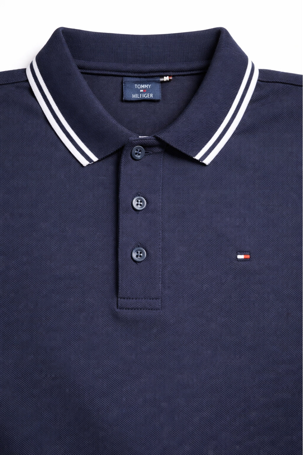 Classic Piqué Polo – Navy Blue