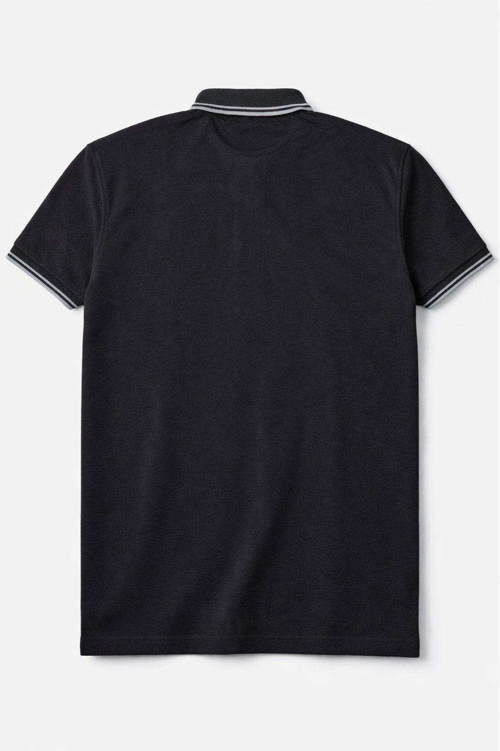 Classic Piqué Polo – Black