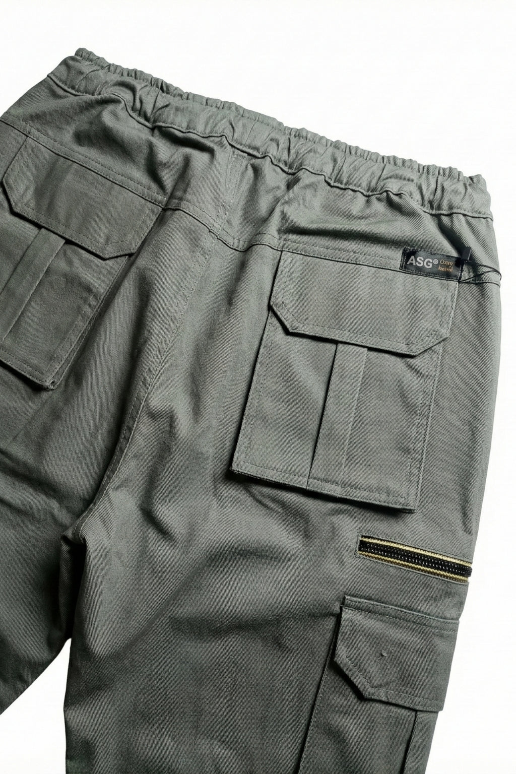 Utility Stretch Twill Cargo Pant – Olive Grey