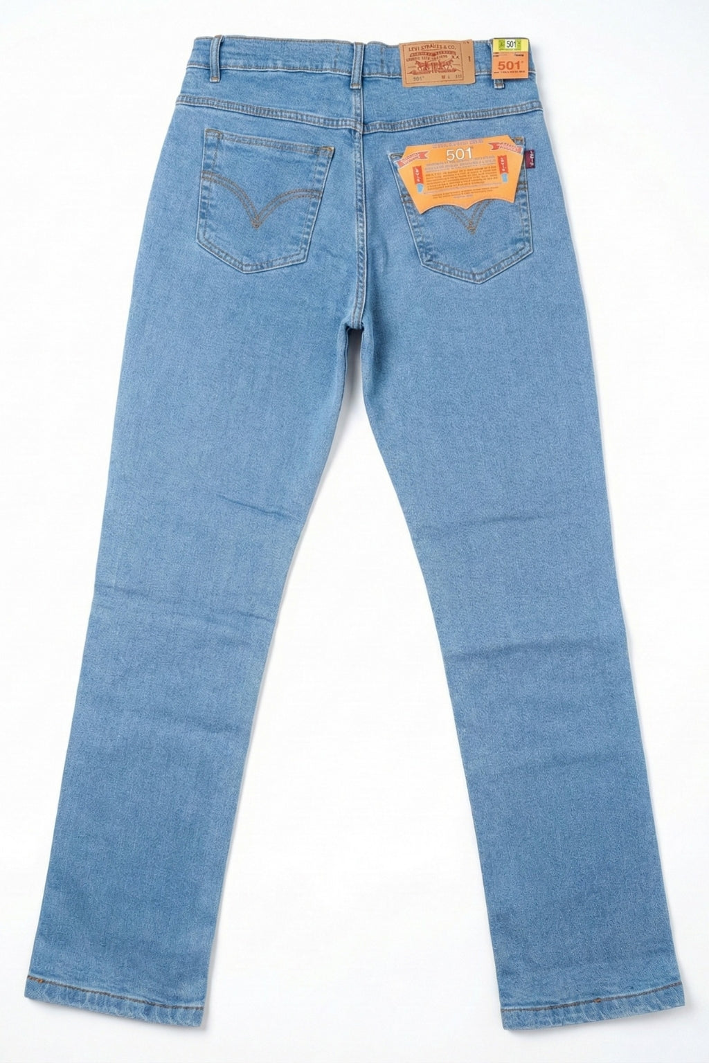 Classic Light Blue Denim Jeans