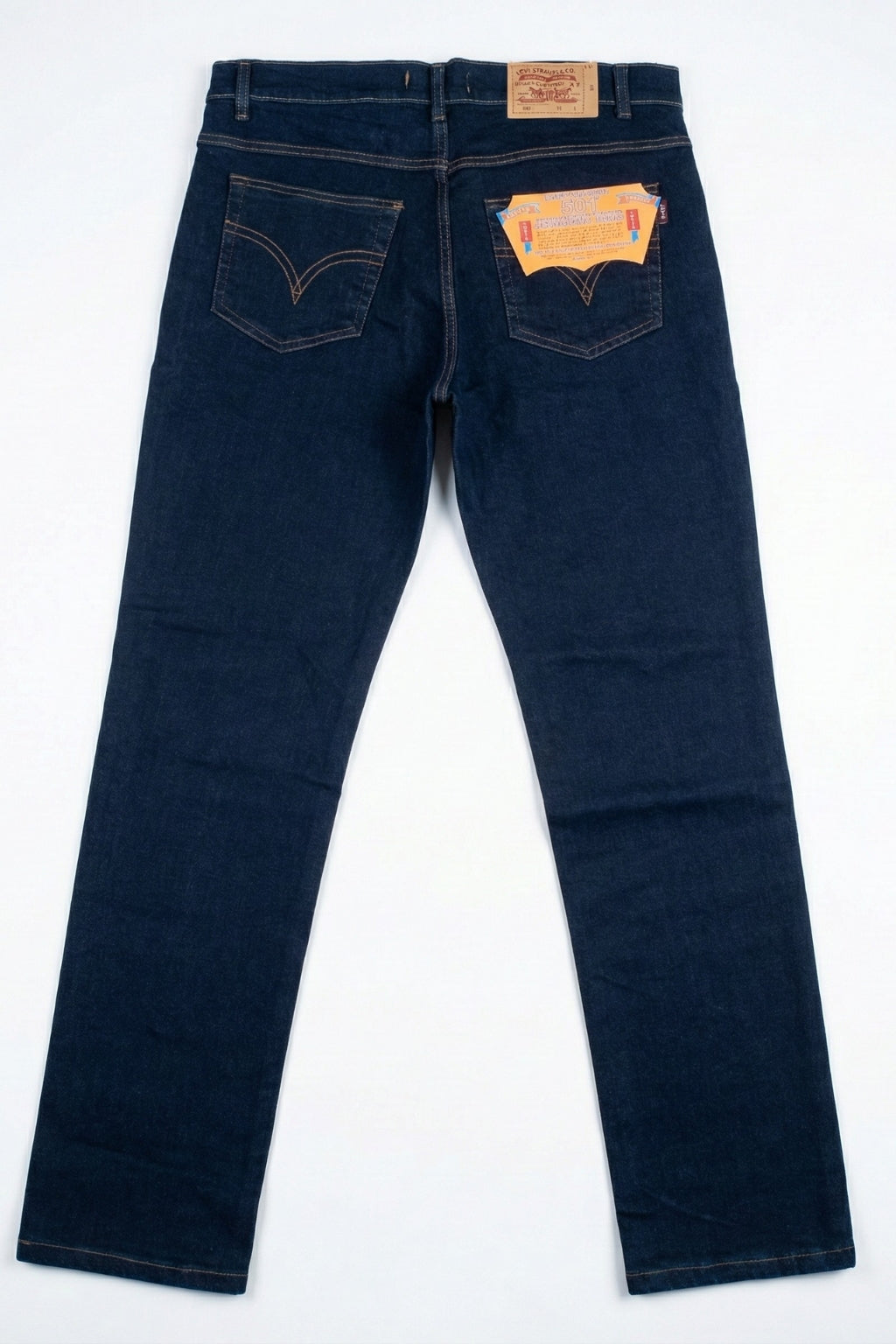 Classic Dark Indigo Denim Jeans