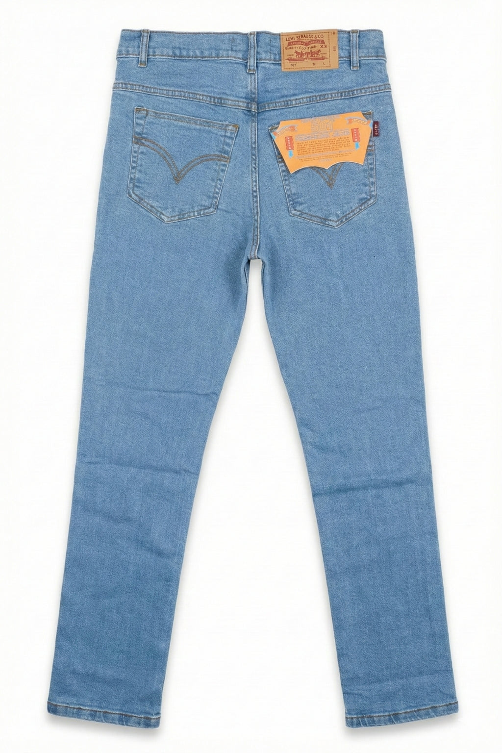 Classic Light Blue Denim Jeans