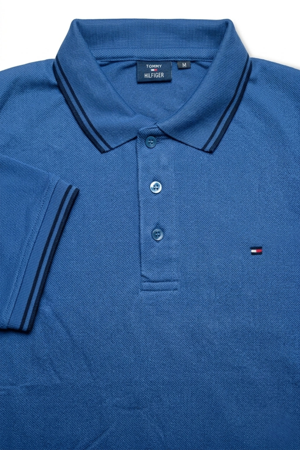 Classic Piqué Polo – Blue