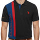 U.S. Polo Assn. Contrast Stripe Polo – Black