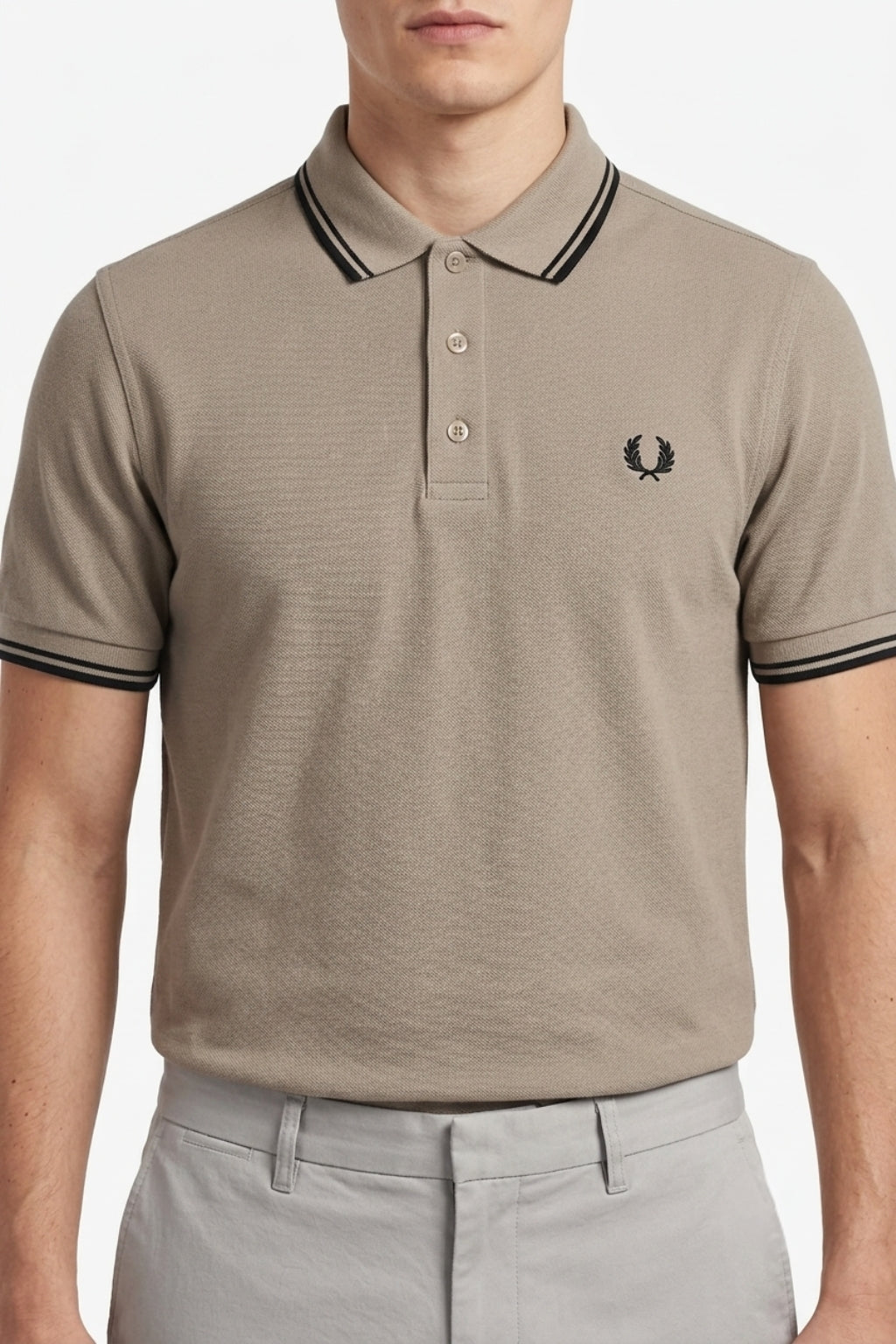 Heritage Twin-Tip Polo - Taupe