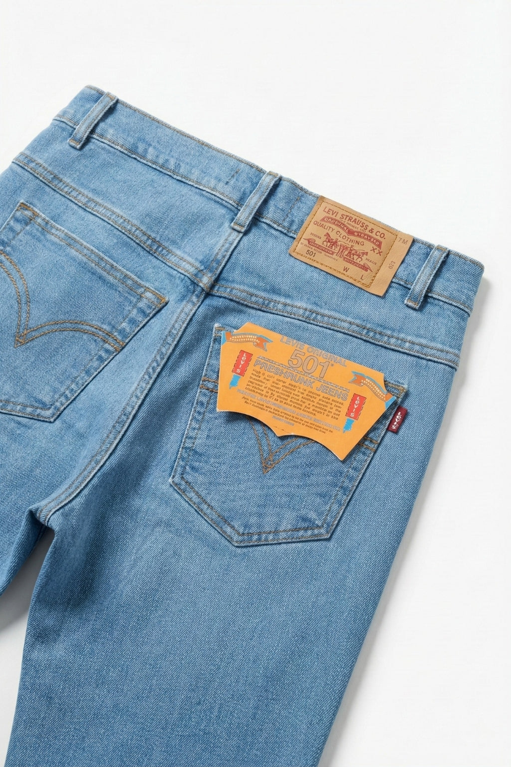 Classic Light Blue Denim Jeans
