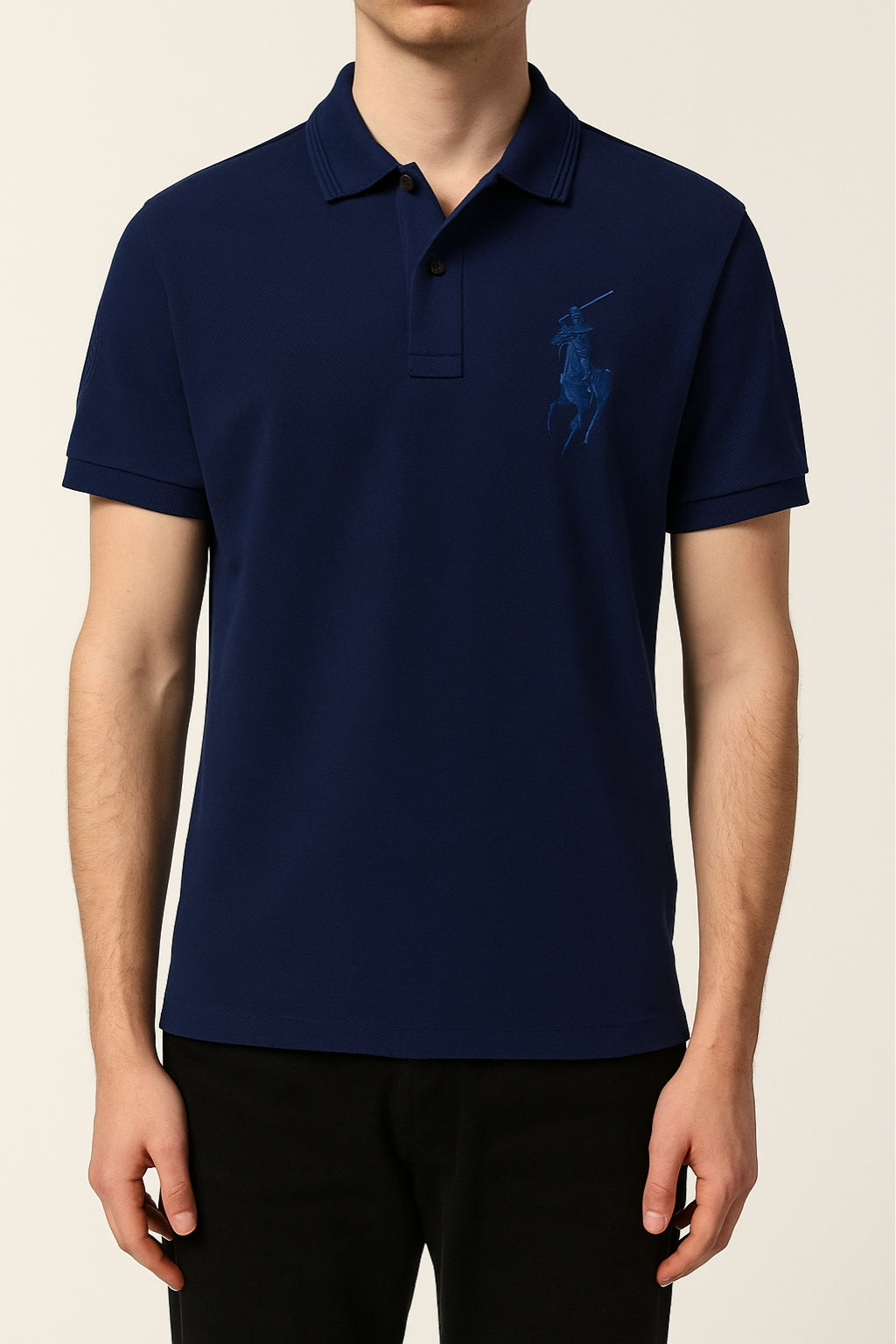 Classic Polo Rider Shirt – Navy