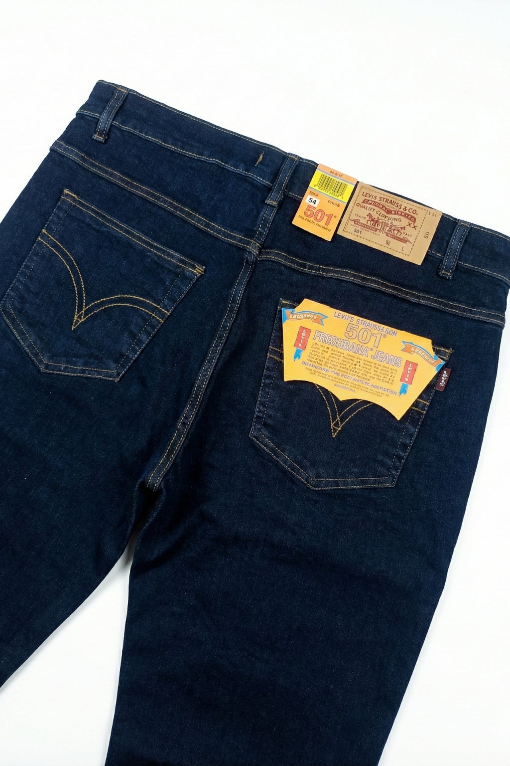 Classic Dark Indigo Denim Jeans