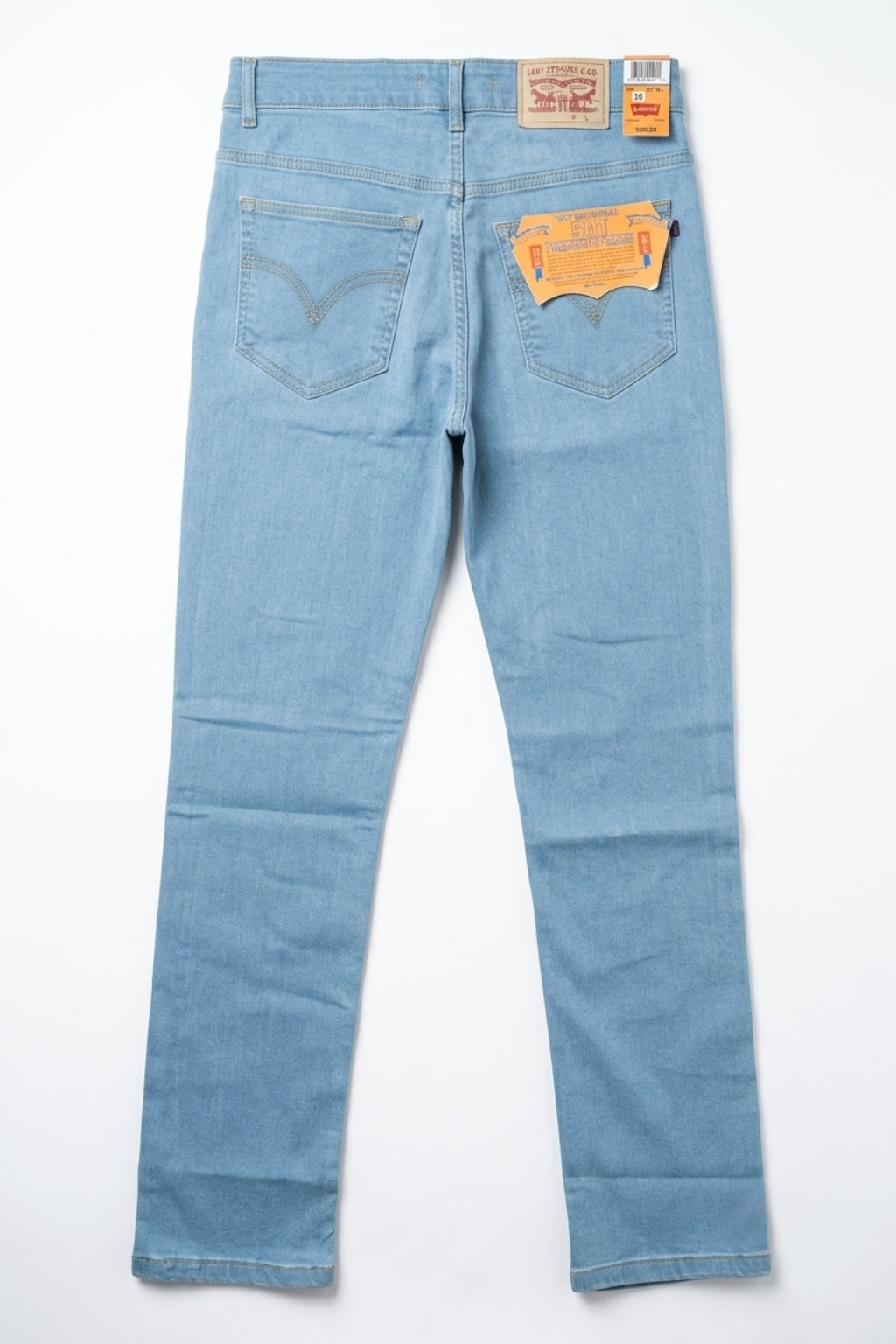 Classic Light Blue Denim Jeans