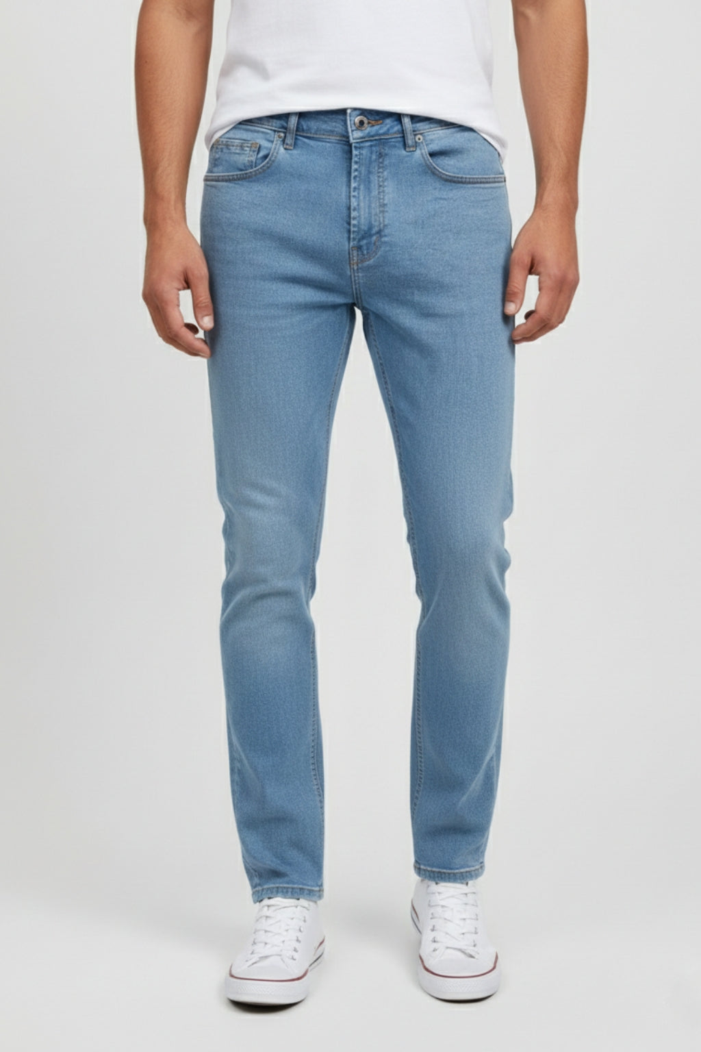 Classic Light Blue Denim Jeans
