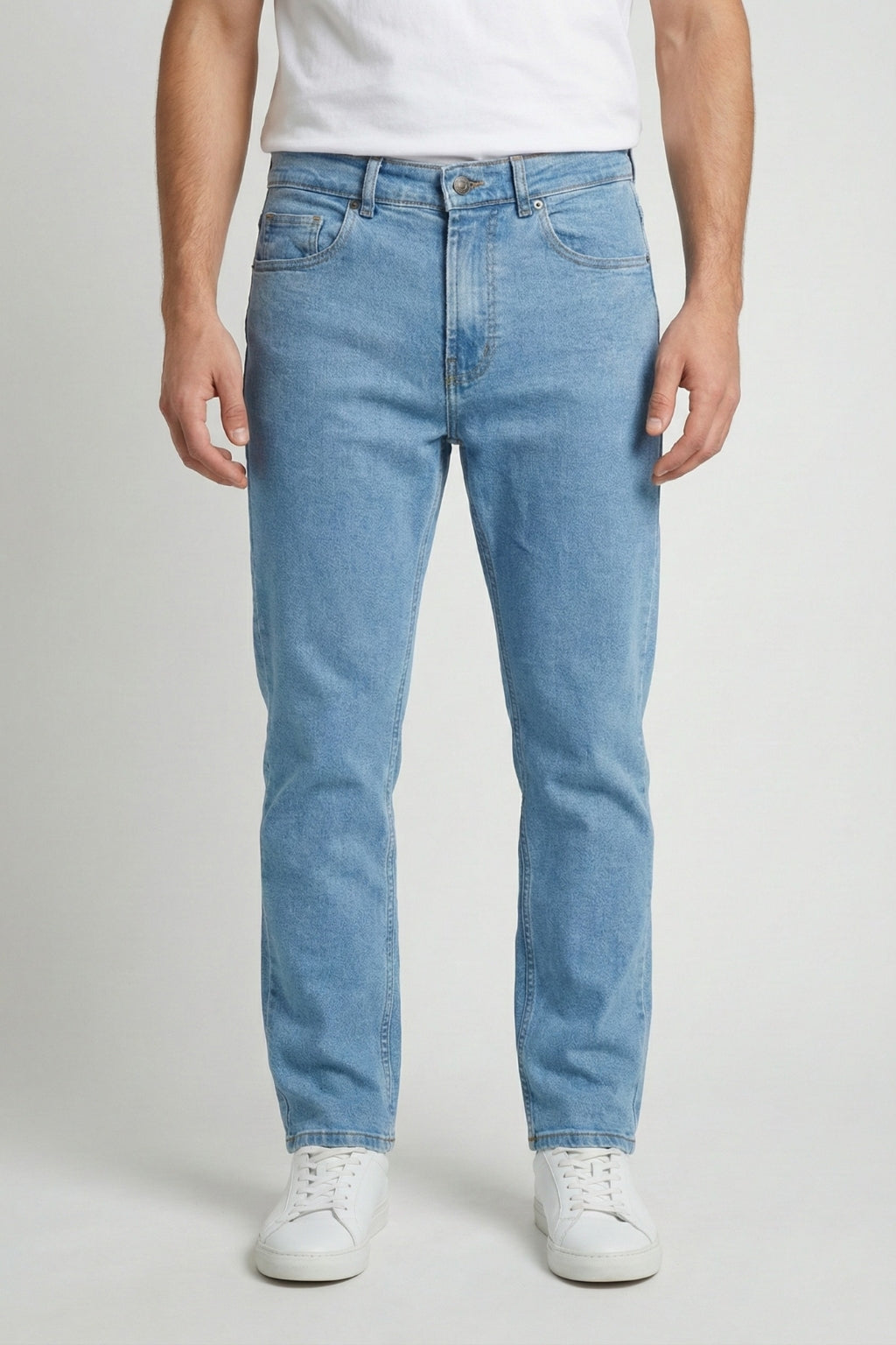 Classic Light Blue Denim Jeans