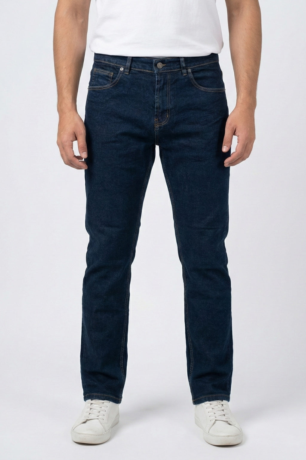 Classic Dark Indigo Denim Jeans