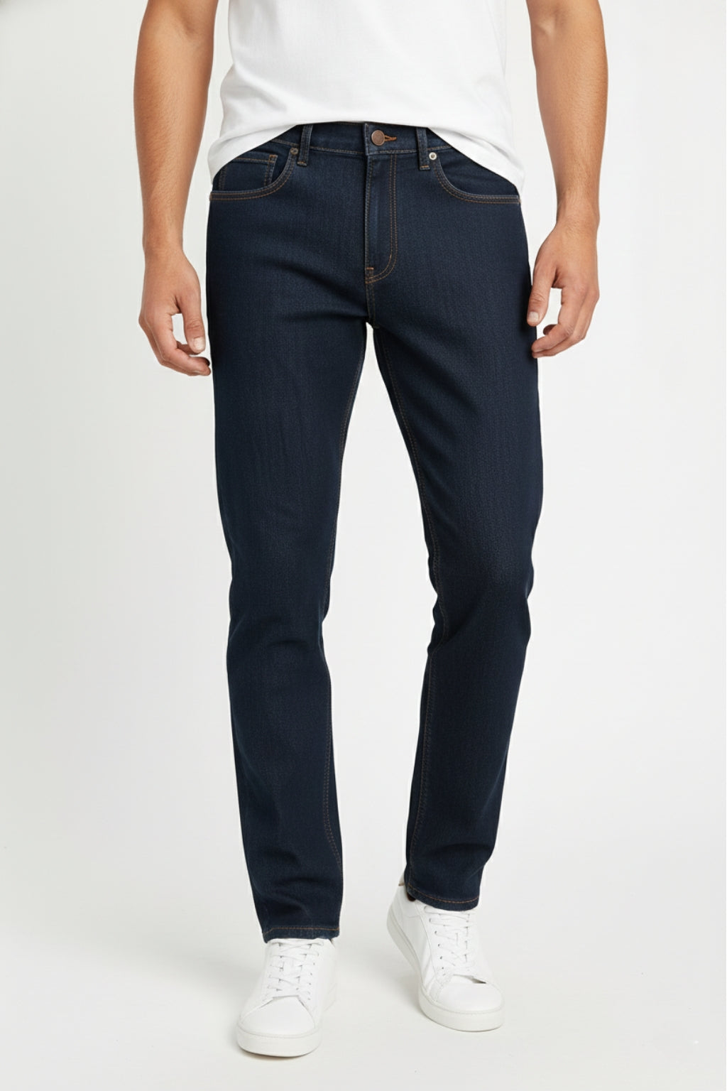 Classic Dark Indigo Denim Jeans