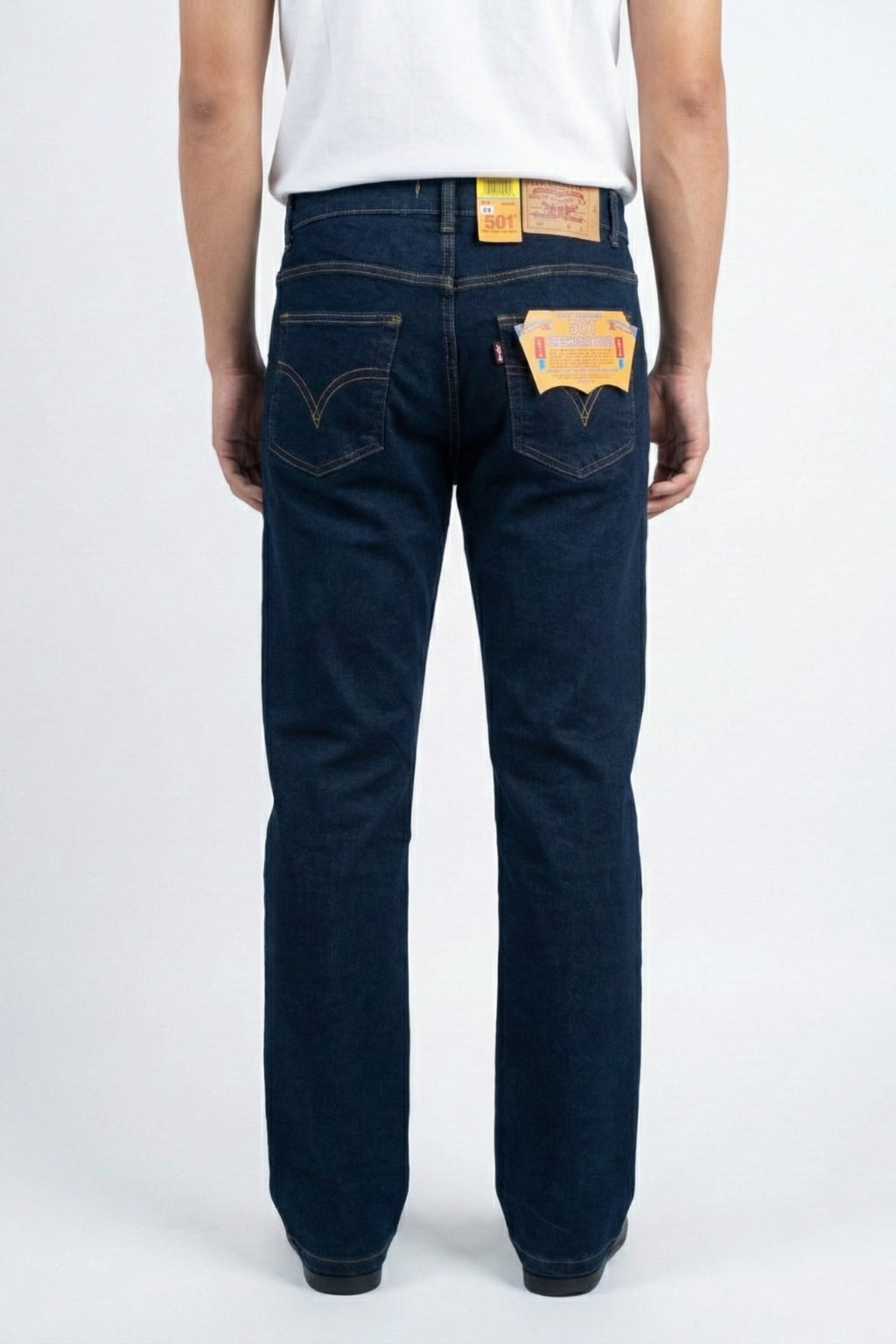 Classic Dark Indigo Denim Jeans