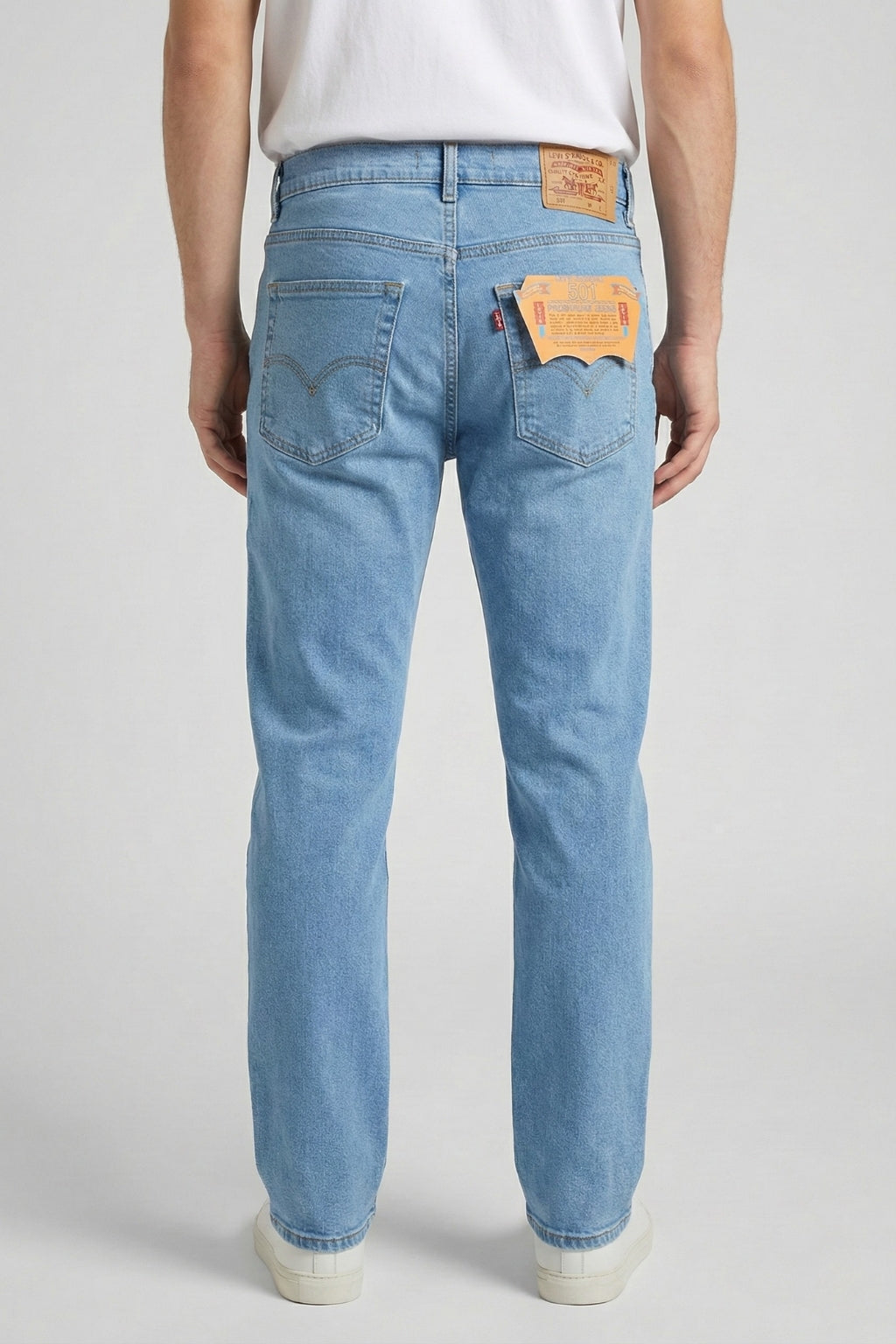 Classic Light Blue Denim Jeans