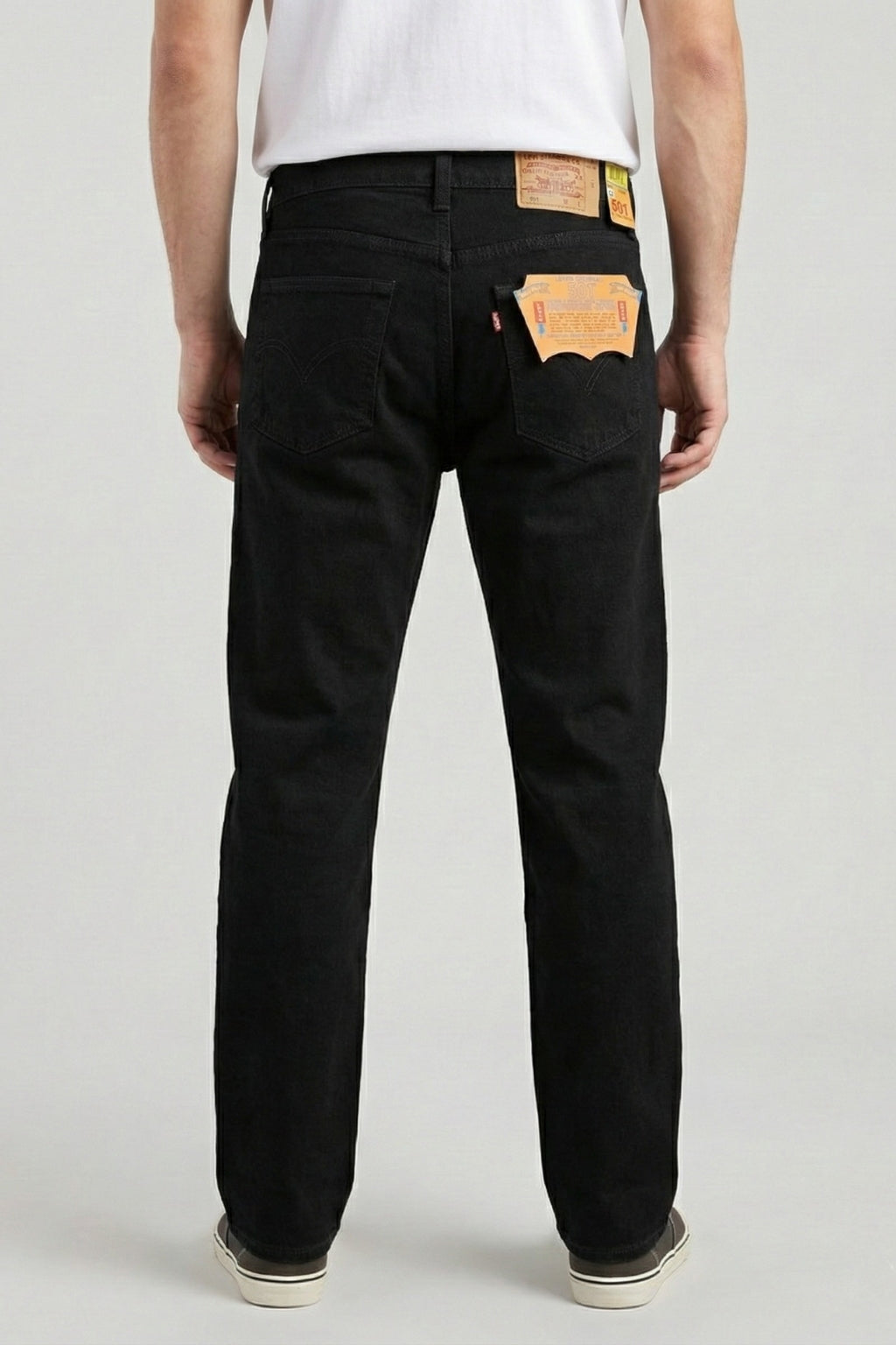 Classic Black Denim Jeans