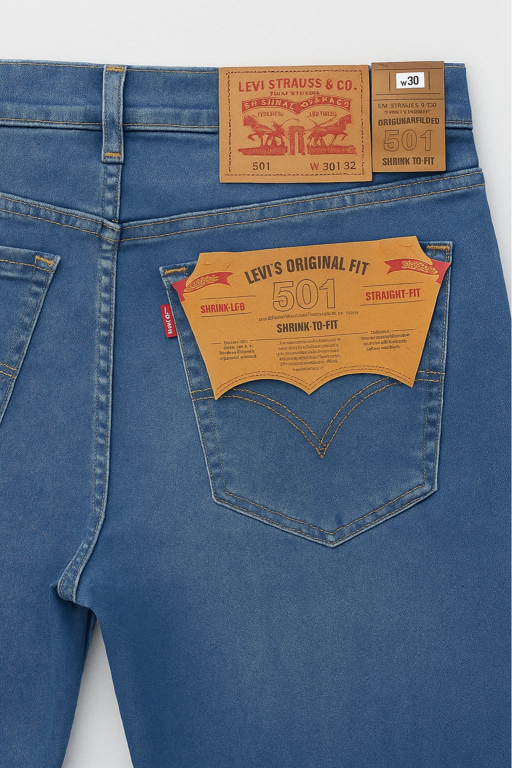 Classic Blue Denim Jeans