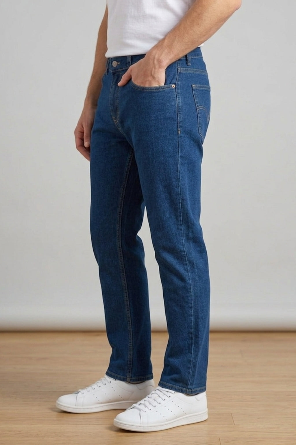 Classic Blue Denim Jeans