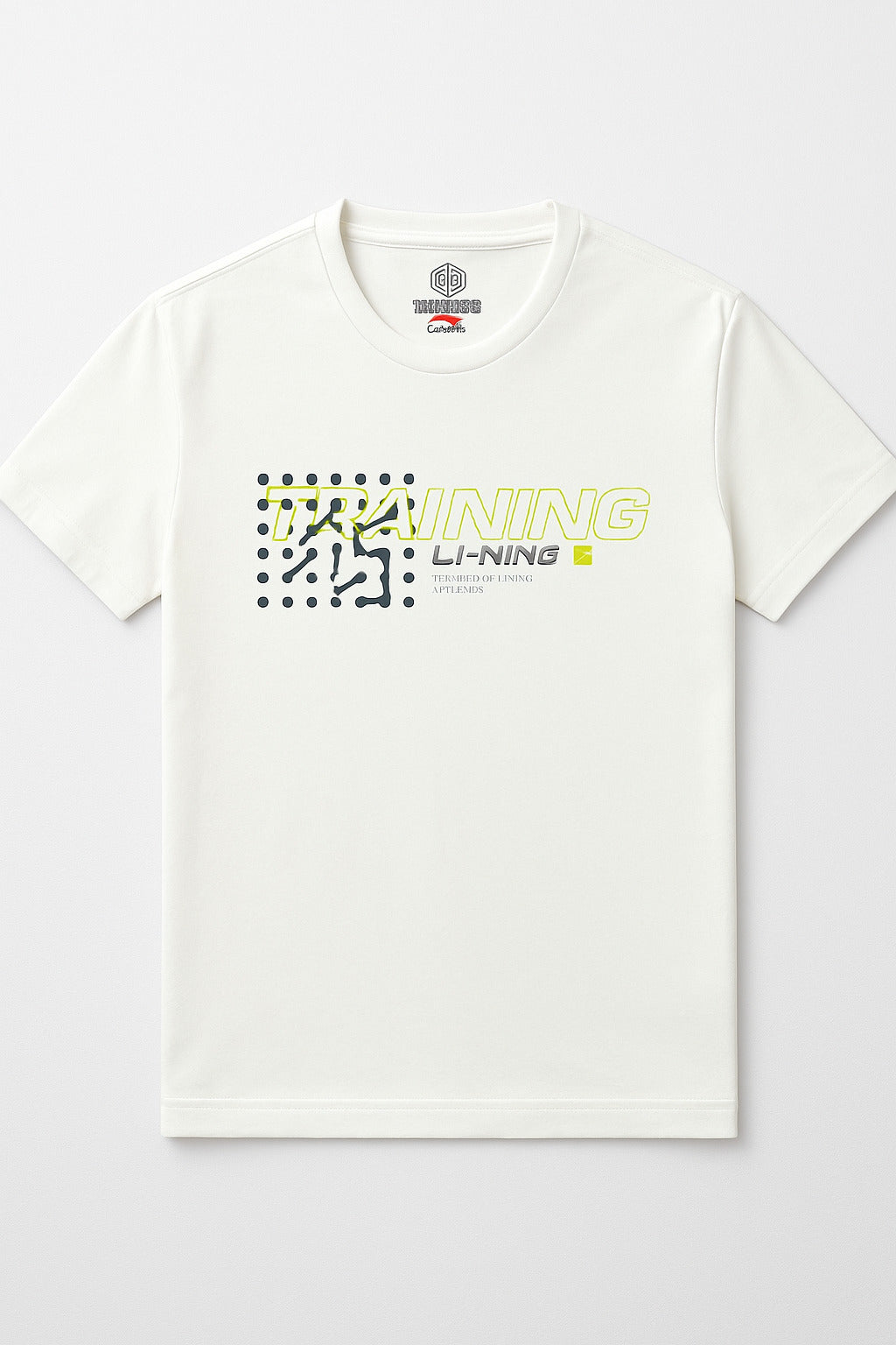 Li-Ning Inspired Training T-Shirt – Classic White