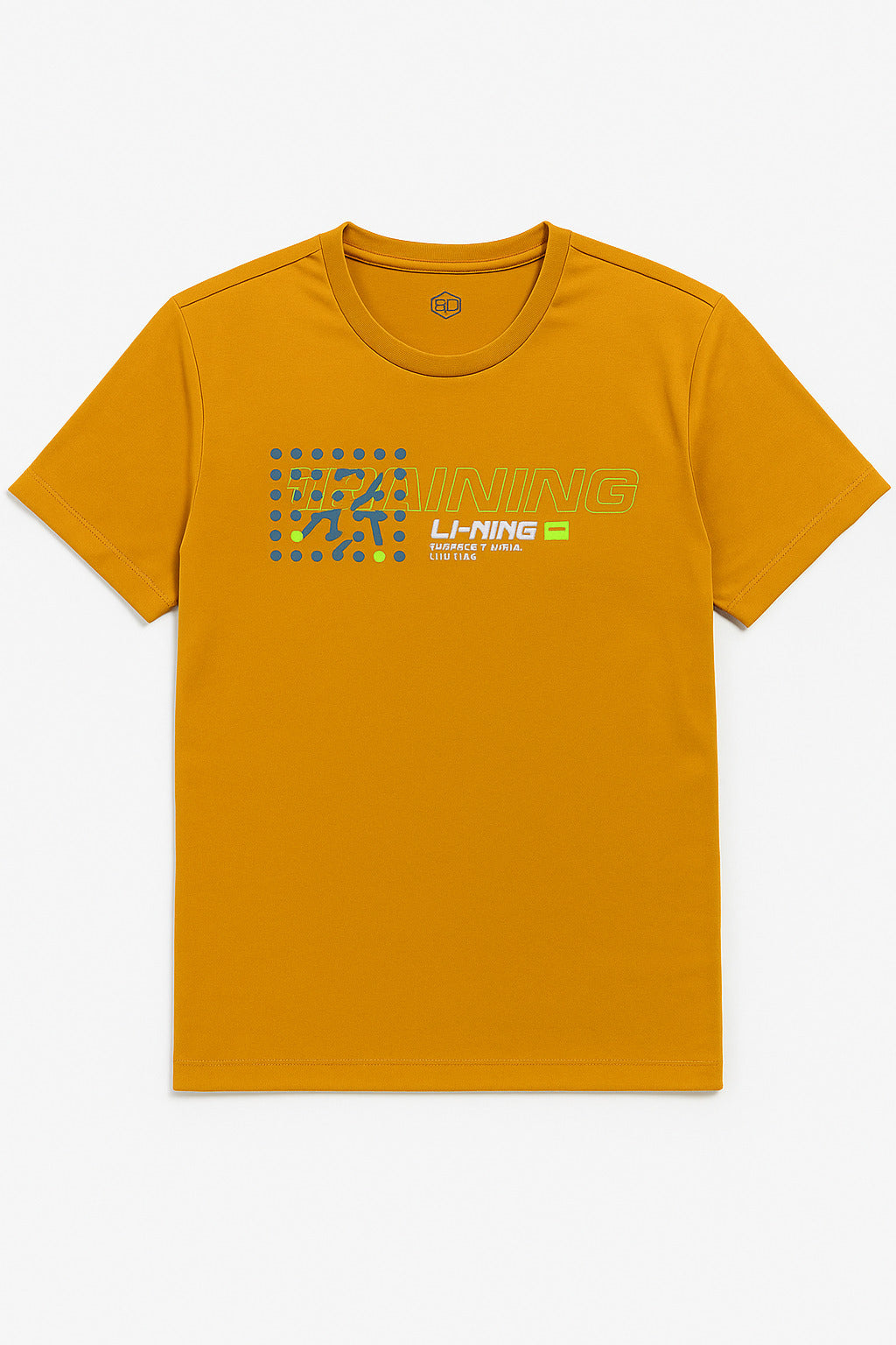 Li-Ning Inspired Training T-Shirt – Mustard Yellow
