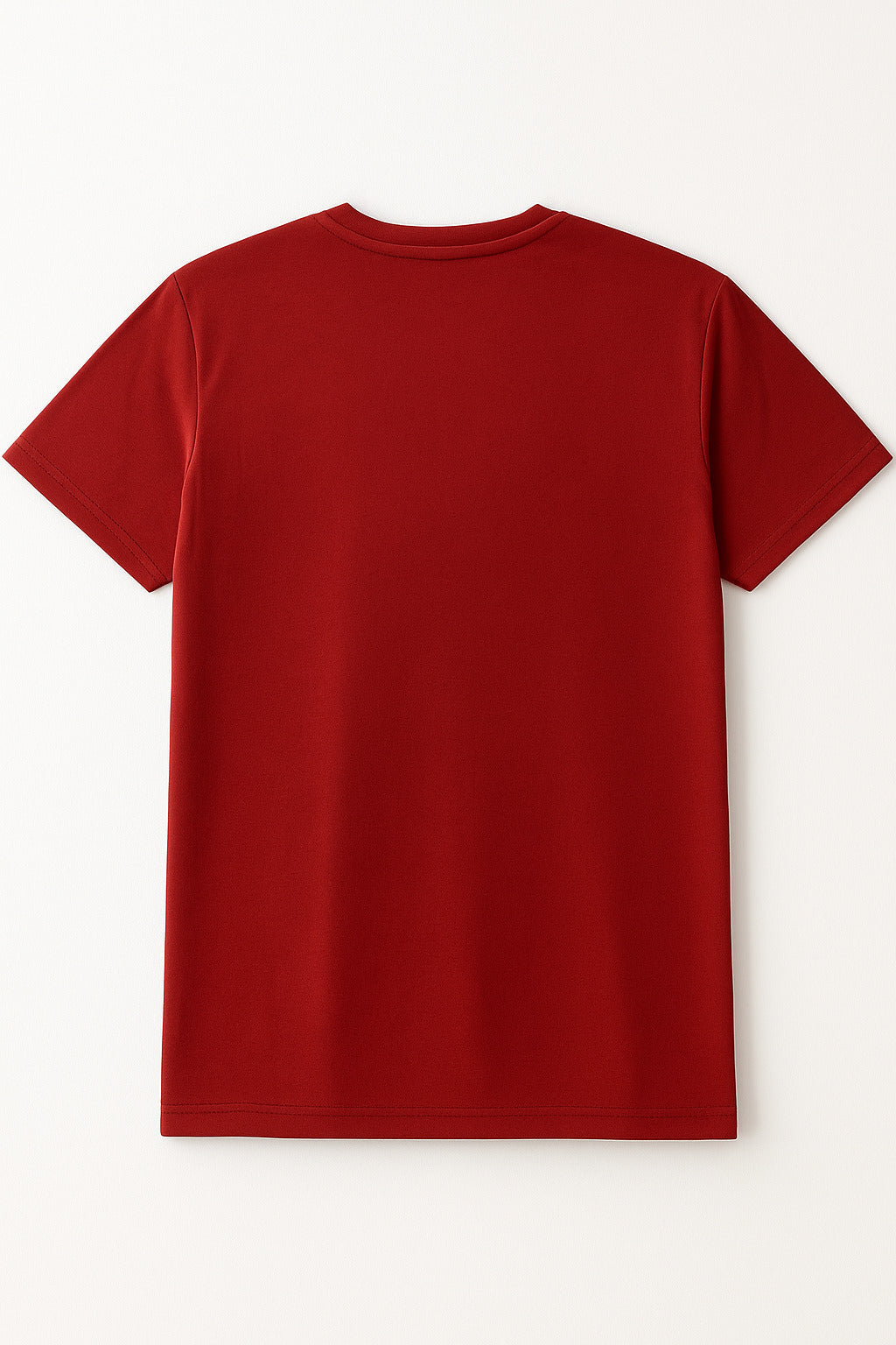 Evolution Minimalist T-Shirt – Crimson Red