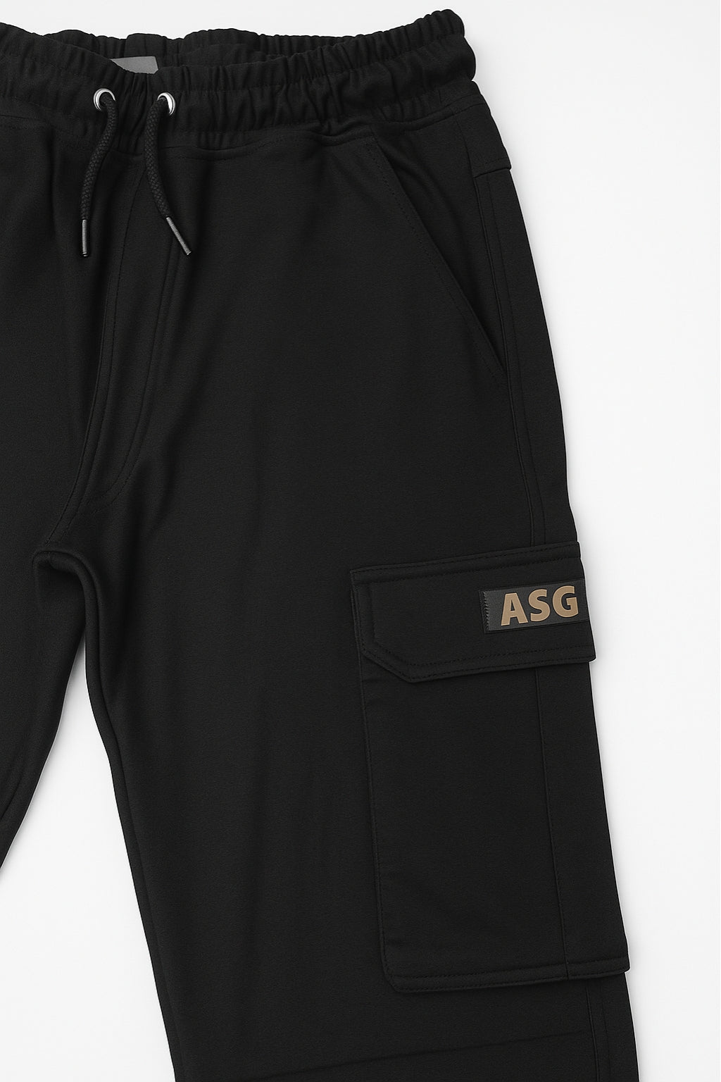 Baggy Cargo Jogger – Black
