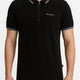 Premium Zip Polo Shirt – Black