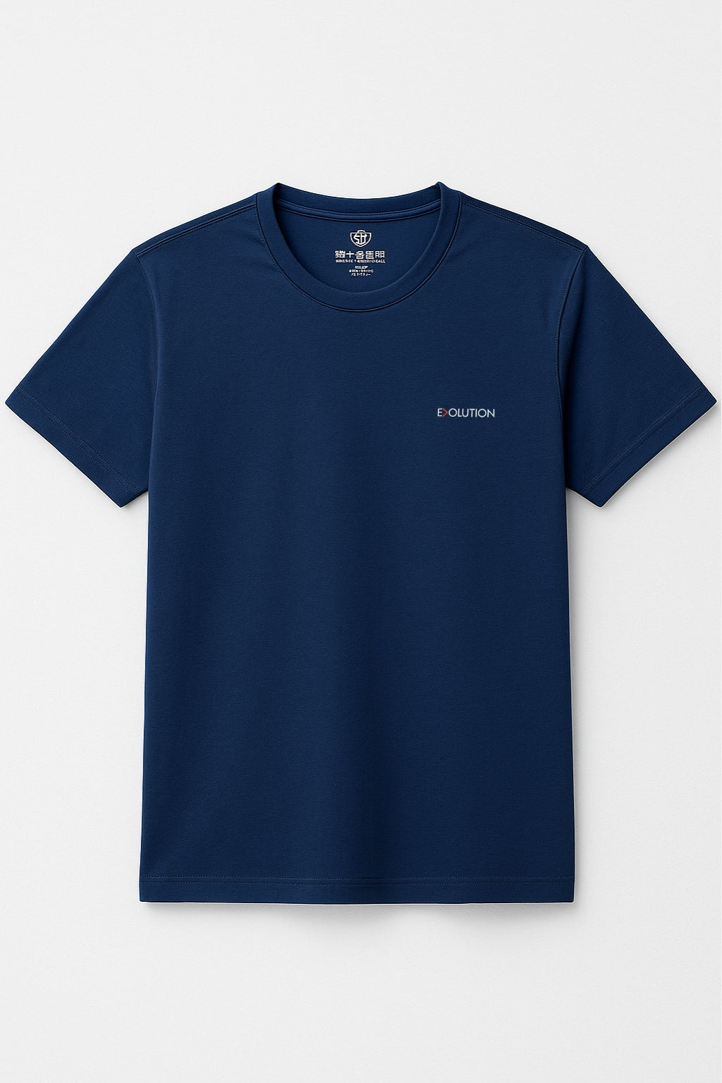 Evolution Minimalist T-Shirt – Classic Blue