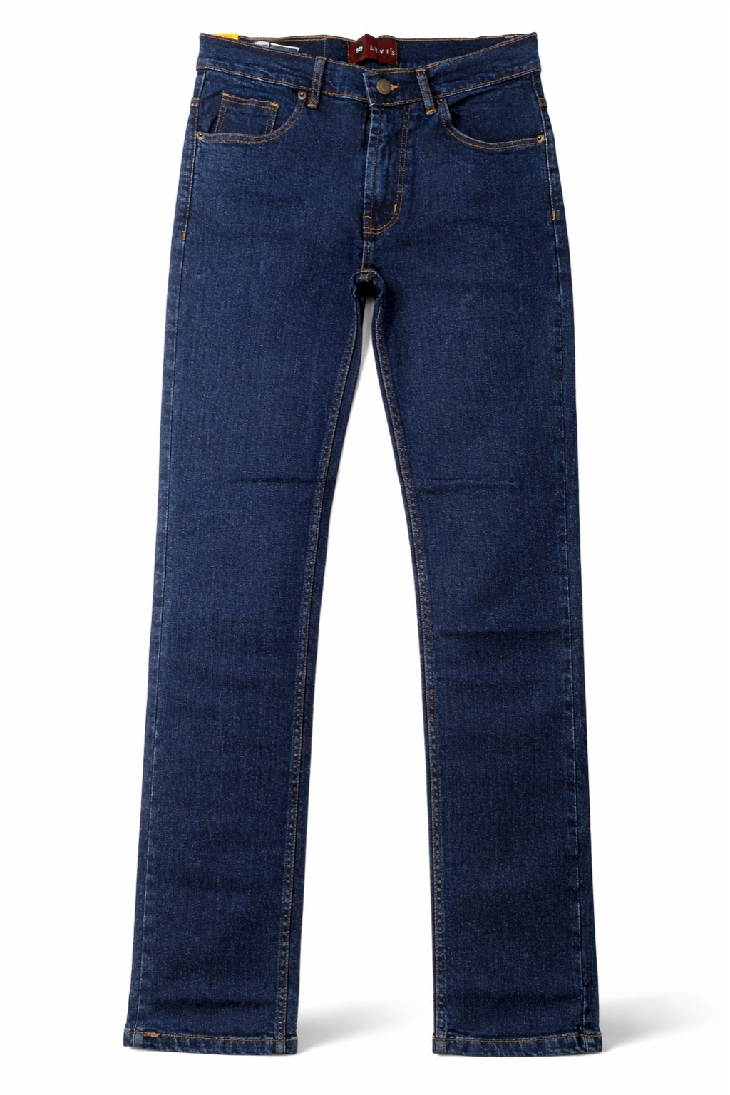 Classic Dark Blue Denim Jeans Stretch Cotton Front Fabric by Eliteez Pakistan