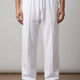 Classic Lounge Lightweight Terry Trousers - Optic White